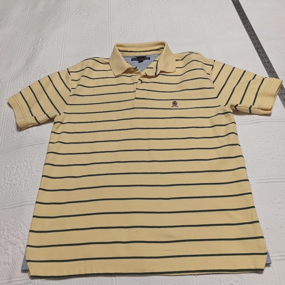 Tommy Hilfiger  Polo Button Collar LG - Picture 1 of 7